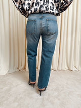 JEANS REGULAR CON BOTTONI GIOIELLO